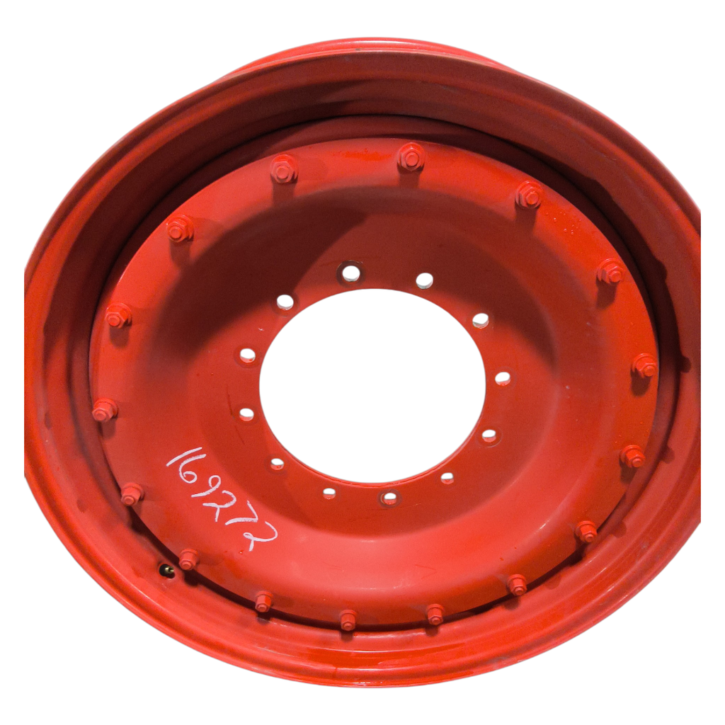 12-Hole Stub Disc Center for 38"-54" Rim, Fendt/Agco Red