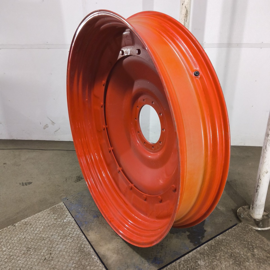 11"W x 54"D, Fendt/Agco Red 16-Hole Stub Disc , 2.25" Offset