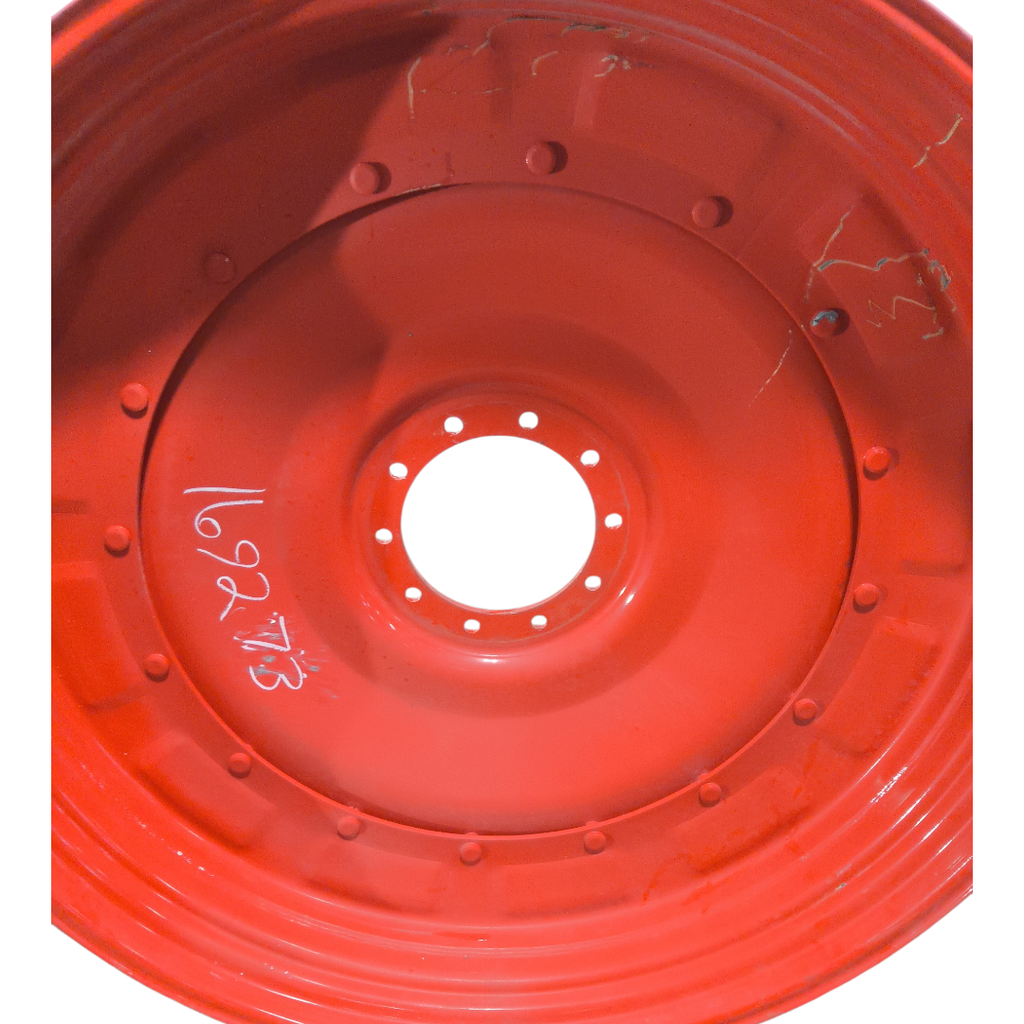 10-Hole Stub Disc Center for 46"-54" Rim, Fendt/Agco Red