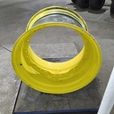 23"W x 34"D, John Deere Yellow 12-Hole Waffle Wheel (Groups of 3 bolts)