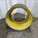 23"W x 38"D, John Deere Yellow 12-Hole Stub Disc , -3.44" Offset