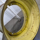 23"W x 38"D, John Deere Yellow 12-Hole Stub Disc , -3.44" Offset