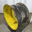 23"W x 38"D, John Deere Yellow 12-Hole Stub Disc , -3.5" Offset