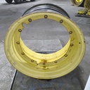 23"W x 38"D, John Deere Yellow 12-Hole Stub Disc , -3.5" Offset