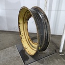 12"W x 50"D, John Deere Yellow 12-Hole Stub Disc , -3" Offset