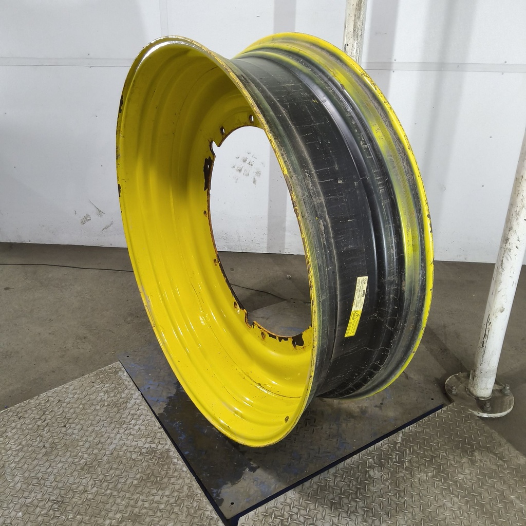 15"W x 50"D, John Deere Yellow 12-Hole Stub Disc , -3.12" Offset