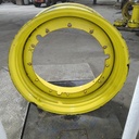 18"W x 42"D, John Deere Yellow 12-Hole Stub Disc , -3.25" Offset