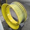 18"W x 42"D, John Deere Yellow 12-Hole Stub Disc , -3.25" Offset