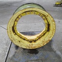 15"W x 30"D, John Deere Yellow 12-Hole Waffle Wheel (Groups of 3 bolts)