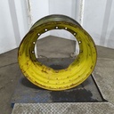 15"W x 30"D, John Deere Yellow 8-Hole Waffle Wheel (Groups of 2 Bolts)
