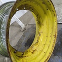 15"W x 30"D, John Deere Yellow 8-Hole Waffle Wheel (Groups of 2 Bolts)