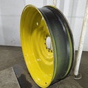 12"W x 54"D, John Deere Yellow 10-Hole Formed Plate , -9.25" Offset