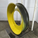 12"W x 54"D, John Deere Yellow 12-Hole Stub Disc , -3.25" Offset