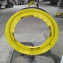 10"W x 42"D, John Deere Yellow 12-Hole Waffle Wheel (Groups of 3 bolts) , 5.75" Offset