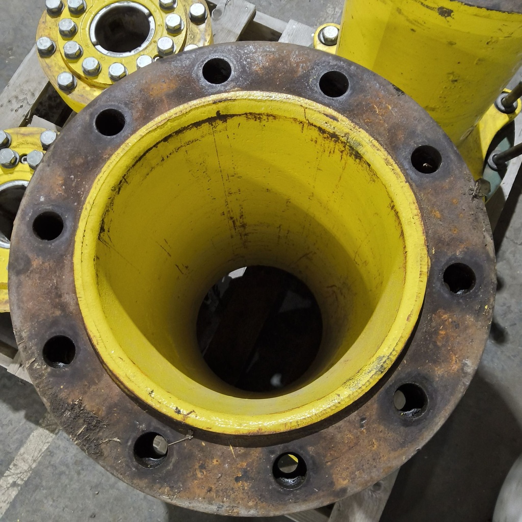 12 to 10-Hole 28"L FWD Spacer(2-PC OE Style), John Deere Yellow