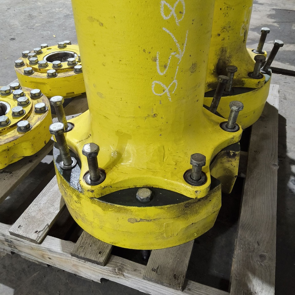 12 to 10-Hole 28"L FWD Spacer(2-PC OE Style), John Deere Yellow