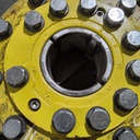 10-Hole Wedg-Lok OE Style, 4.72" (120.02mm) axle, John Deere Yellow