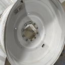 16"W x 42"D, Ford / New Holland White 10-Hole Formed Plate , -6.81" Offset