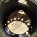 12 to 12-Hole 15.5"L FWD Spacer, Black