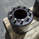 10 to 10-Hole 18"L FWD Spacer, Black