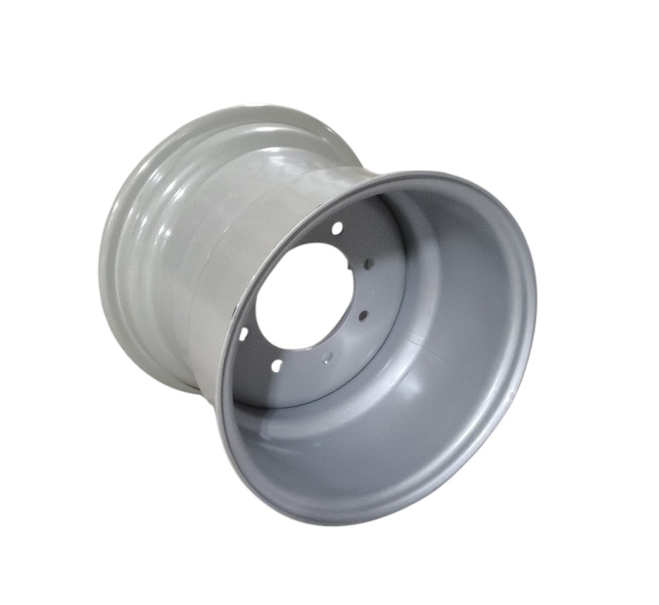 14"W x 16.1"D, Case IH Silver Mist 8-Hole Implement , 0.38" Offset