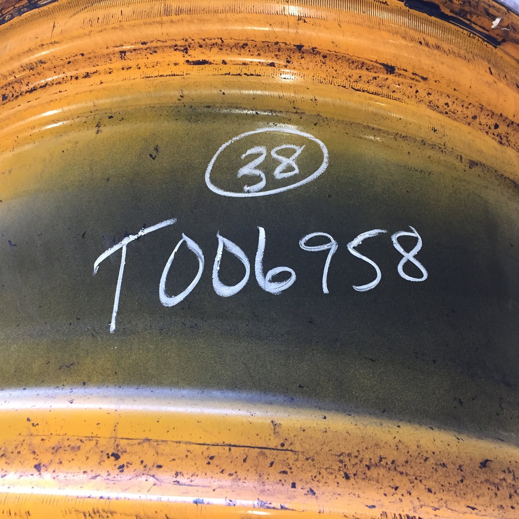 20"W x 38"D, Hagie Orange 10-Hole Formed Plate Sprayer