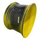 28"W x 46"D, John Deere Yellow 12-Hole Formed Plate Sprayer , -7.38" Offset