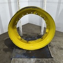 10"W x 42"D, John Deere Yellow 12-Hole Waffle Wheel (Groups of 3 bolts)