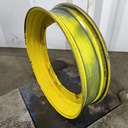 10"W x 42"D, John Deere Yellow 12-Hole Waffle Wheel (Groups of 3 bolts)