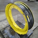 10"W x 42"D, John Deere Yellow 12-Hole Waffle Wheel (Groups of 3 bolts)