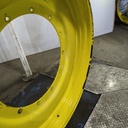 10"W x 54"D, John Deere Yellow 12-Hole Stub Disc , -3.25" Offset