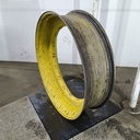12"W x 46-38"D, John Deere Yellow Single Bevel Step-Up Rim , -0.5" Offset