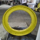 12"W x 46-38"D, John Deere Yellow Single Bevel Step-Up Rim , -0.5" Offset