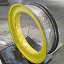 12"W x 46-38"D, John Deere Yellow Single Bevel Step-Up Rim , -0.5" Offset