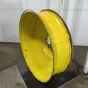 12"W x 46"D, John Deere Yellow 10-Hole Formed Plate , -10.62" Offset