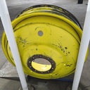 12"W x 50"D, John Deere Yellow 10-Hole Formed Plate , -14.94" Offset