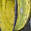 12"W x 50"D, John Deere Yellow 10-Hole Formed Plate , -14.94" Offset