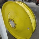 10"W x 54"D, John Deere Yellow 10-Hole Formed Plate , -7.75" Offset