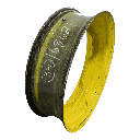 10"W x 34"D, John Deere Yellow 12-Hole Waffle Wheel (Groups of 3 bolts)