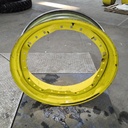 10"W x 34"D, John Deere Yellow 12-Hole Waffle Wheel (Groups of 3 bolts)