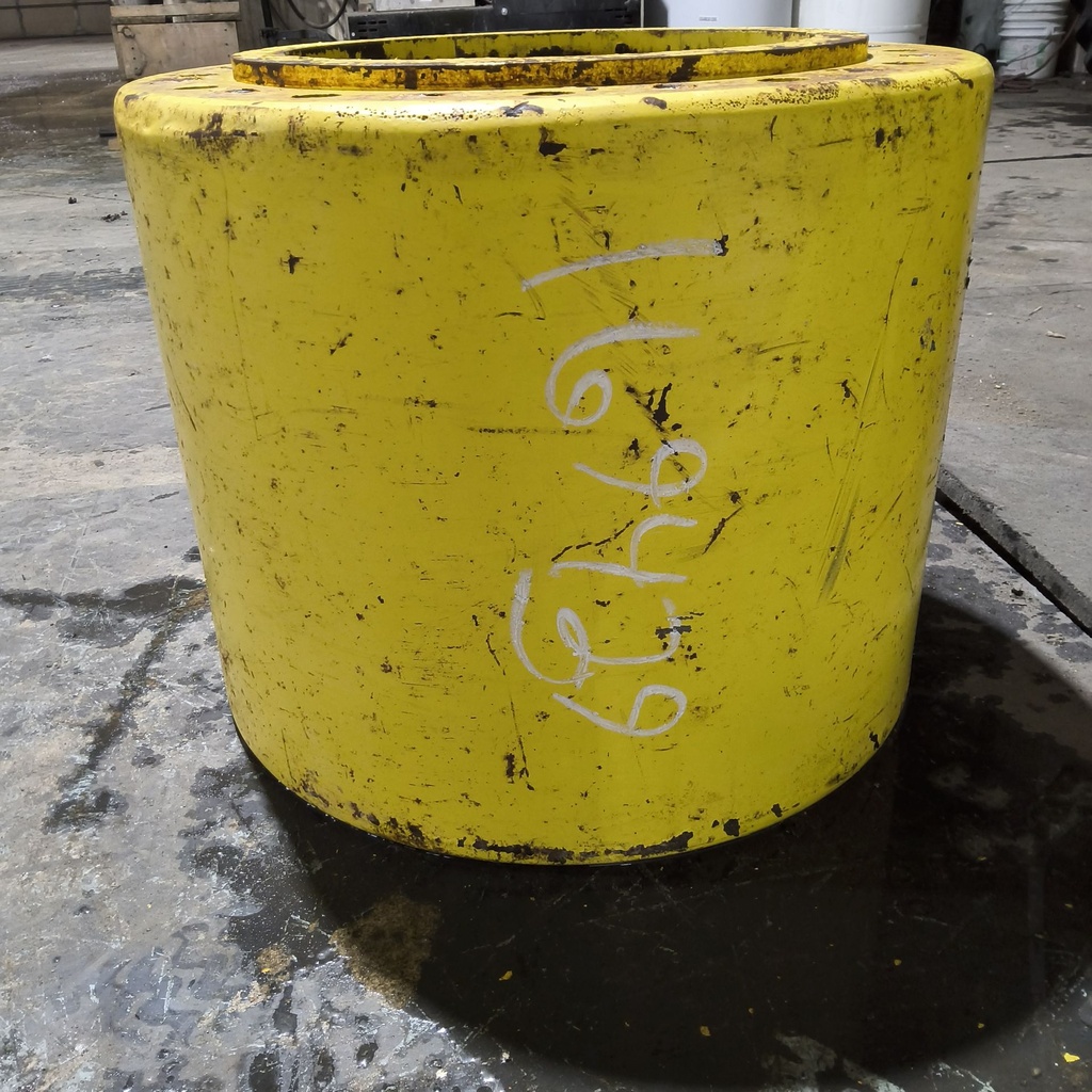 12-Hole 16"L FWD Spacer, John Deere Yellow