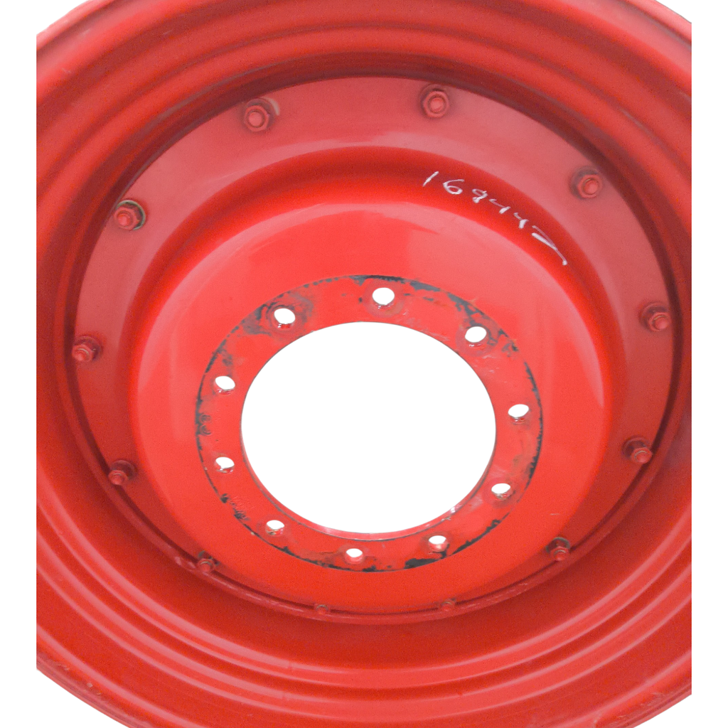 10-Hole Stub Disc Center for 34" Rim, Fendt/Agco Red