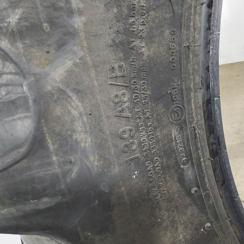 380/85R38 BKT Tires Agrimax RT 855 R-1W 139A8/139B 40%