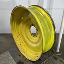 15"W x 50"D, John Deere Yellow 10-Hole Formed Plate , -6.62" Offset