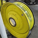 15"W x 50"D, John Deere Yellow 10-Hole Formed Plate , -6.62" Offset