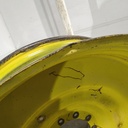 15"W x 50"D, John Deere Yellow 10-Hole Formed Plate , -6.62" Offset