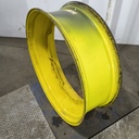 12"W x 38"D, John Deere Yellow 12-Hole Waffle Wheel (Groups of 3 bolts)