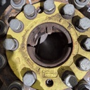 10-Hole Wedg-Lok OE Style, 4.72" (120.02mm) axle, John Deere Yellow