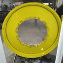 12"W x 54"D, John Deere Yellow 12-Hole Stub Disc , -3.25" Offset