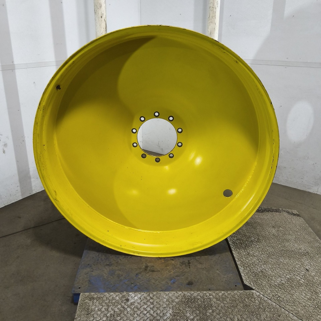 12"W x 54"D, John Deere Yellow 10-Hole Spun Disc , -9.12" Offset